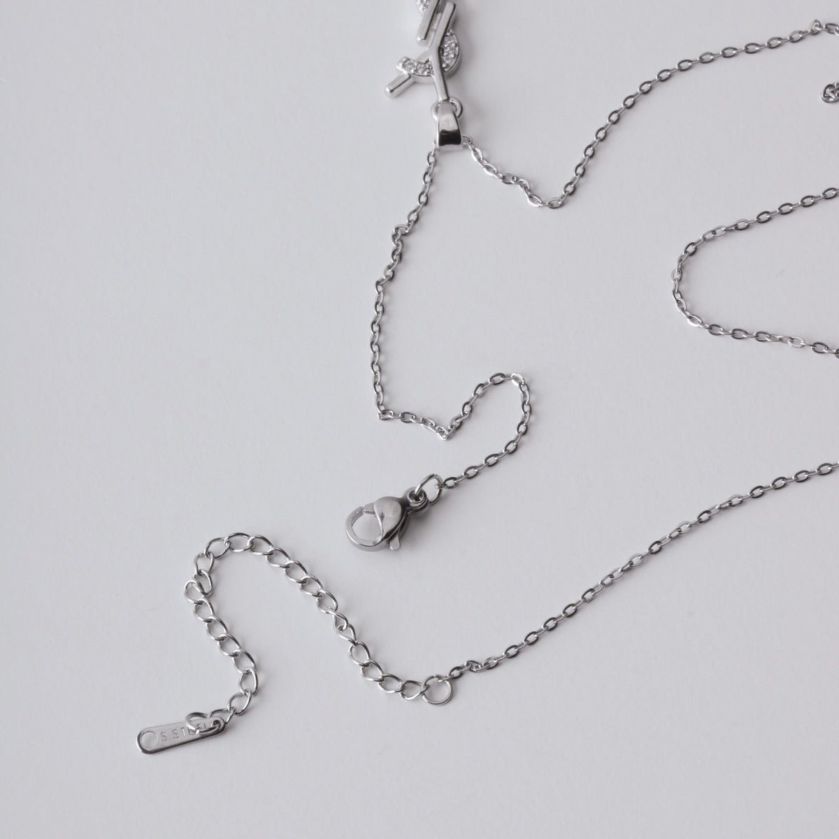 【HYERES LOR】24SS★ Etrive Note Silver Necklace HYERES LOR】24SS☆ Etrive Note Silver Necklace