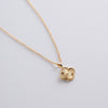 Movable Pendant Clover Necklace in Gold