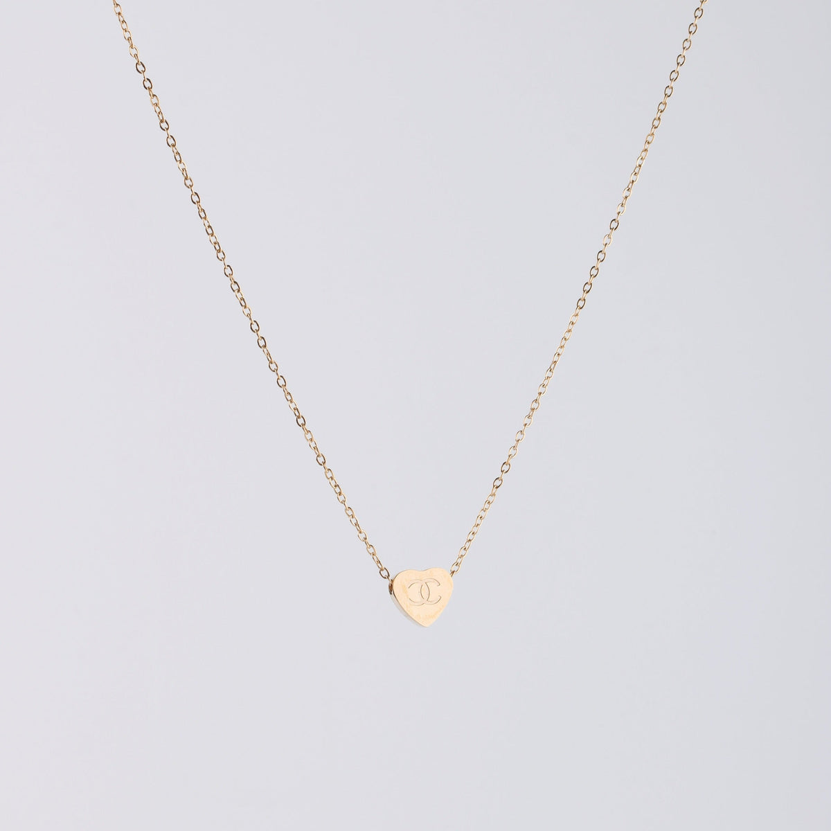 Paola Coco Heart Gold Necklace – Olivia Manila
