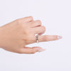 Silver Love Ring with Sizes