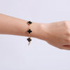 Clover bracelet in Black