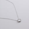 White Clover Necklace In Silver