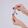 Purple Clover string bracelet